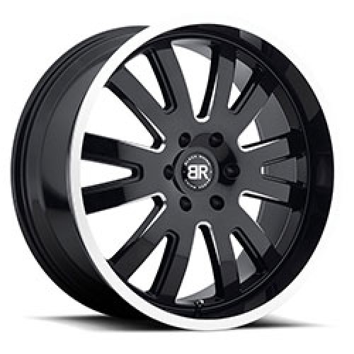 4X BLACK RHINO COLUMBIA GLOSS BLACK 22X9.5 4X4 WHEELS FITS JEEP WRANGLER