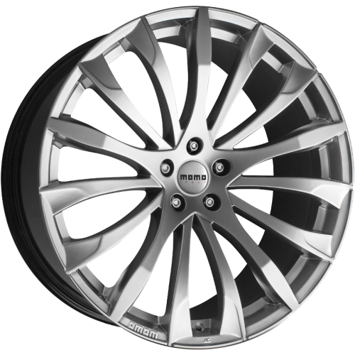 4X MOMO STING SILVER 18X7.5 WHEELS FITS SELECTED SWIFT, CIVIC, HYUNDAI, MX-5