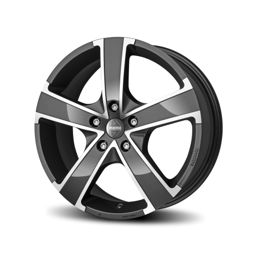 4X MOMO WIN PRO EVO BLACK 15X6 WHEELS FITS SELECTED SWIFT, CIVIC, HYUNDAI, 4 STU