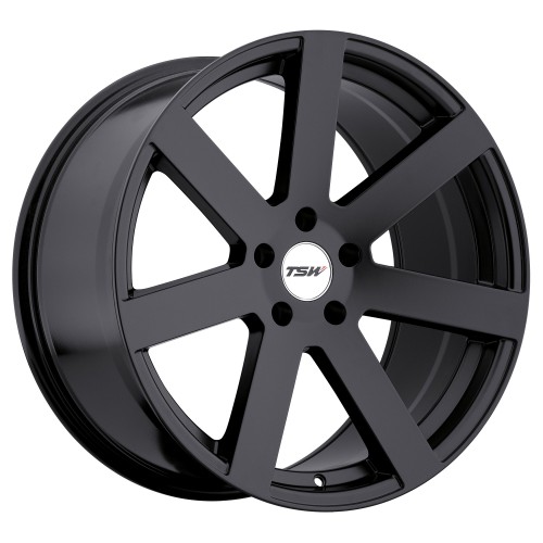 4X TSW BARDO MATTE BLACK 18X8.5 WHEELS FITS SELECTED AUDI AND MERCEDES BENZ
