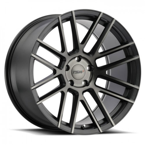 4X TSW MOSPORT BLACK W/ DARK TINT 19X8.5 WHEELS FIT FALCON BA BF CAMRY JAP MAKES