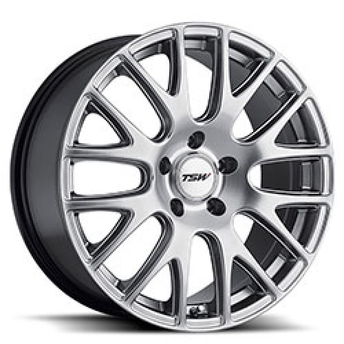 4X TSW MUGELLO SILVER 20X8.5 WHEELS FIT VW GOLF PASSAT MERCEDES A CLASS VITO VAN