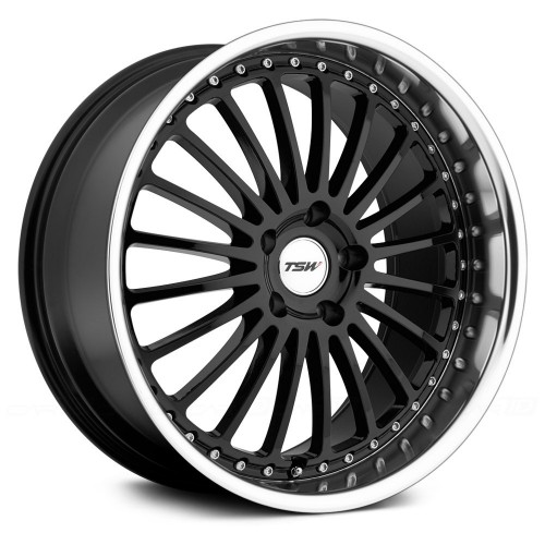 4X TSW SILVERSTONE BLACK 19X8 WHEEL FIT SELECTED VOLVO MODEL FORD FOCUS MONDEO