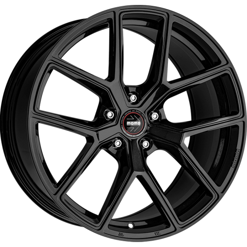 4x MOMO ITALY RF-01 GLOSSY BLACK 19x8.5 WHEELS FITS TOYOTA CAMRY, AURION , LEXU