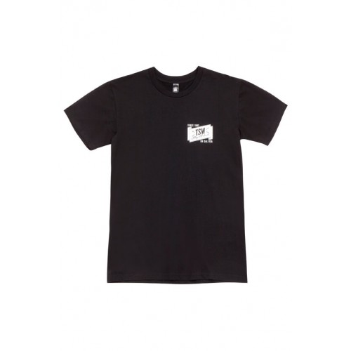 TSW BANNER TEE Black